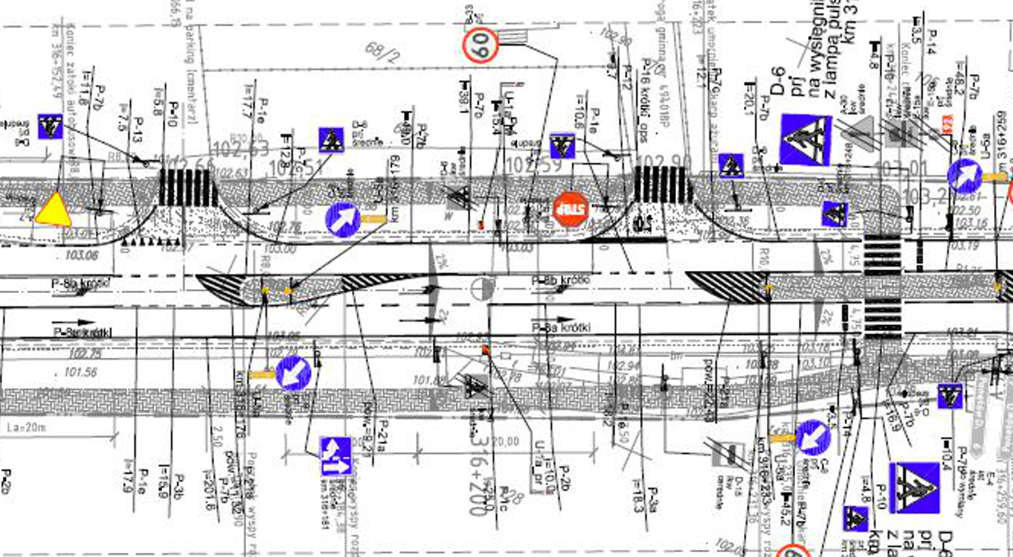 Road traffic engineering
